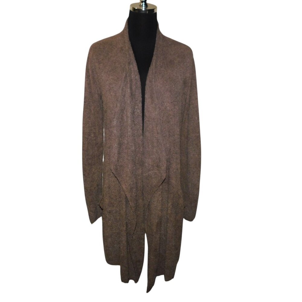 Barefoot Dreams Cozy Chic Lite Island Wrap Waterfall Cardigan Sweater Size S/M